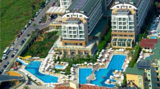 Hedef Beach Resort & Spa Hotel Konaklı Exterior foto